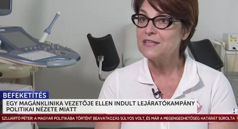 Egy magánklinika vezetője ellen lejáratókampány indult a politikai nézete miatt