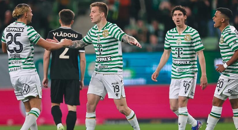 A Fradi és az ETO drámai meccset játszott a Magyar Kupa elődöntőjében