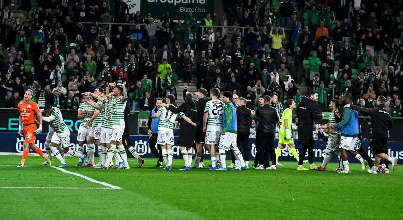 Varga Barnabás arcán ott volt minden, így reagált a Fradi-meccsen történtekre - fotó