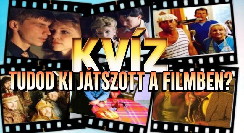 Retró kvíz: Tudod melyik színész játszott a filmben? Sikerül a 10/10?