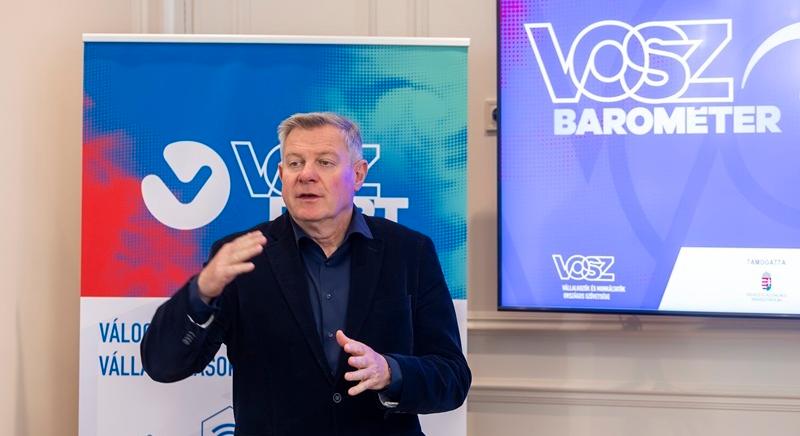 VOSZ Barométer: javult a vállalkozások üzleti hangulata az első negyedévben