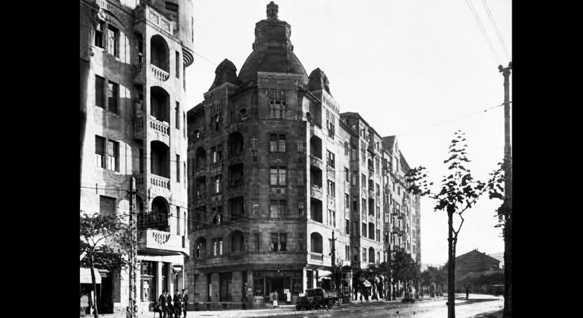 Budapest elveszett tetődíszei: A Harnischfeger-bérház