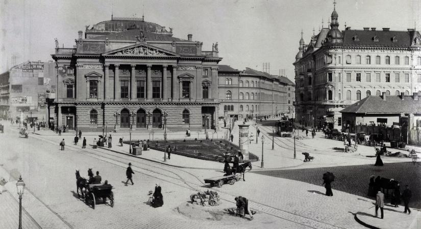 Ilyen volt a Nemzeti Színház mielőtt felrobbantották