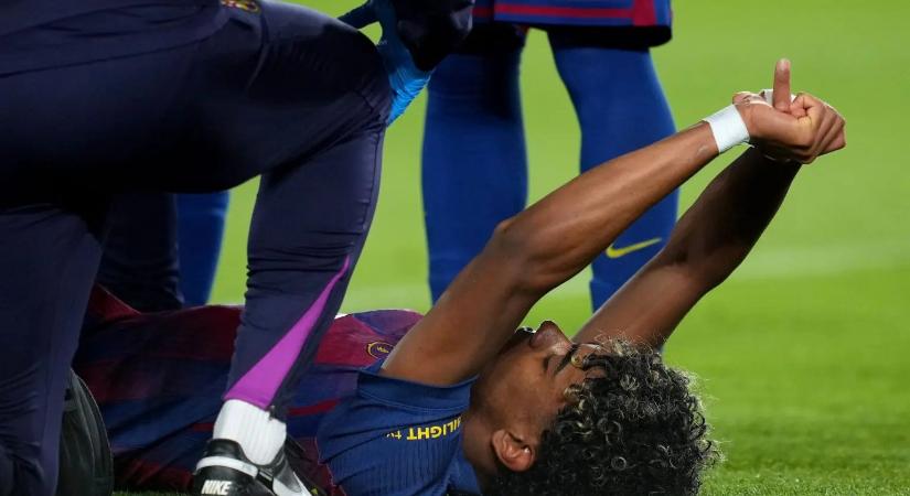 Két forgatókönyv Lamine Yamal sérülése kapcsán