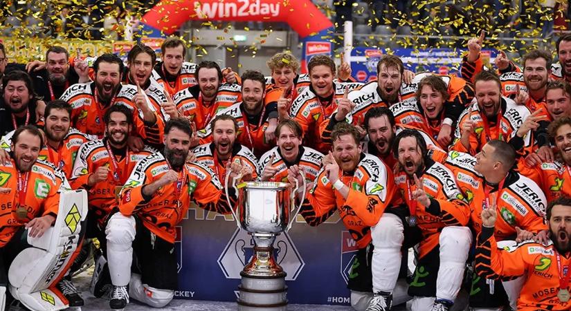 A Fehérvárt kiejtő Graz lett az osztrák jégkorongliga bajnoka