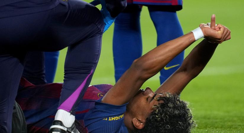 Lamine Yamal büntetőrúgás közben sérült meg, aggódik a Barcelona és Spanyolország – Videó