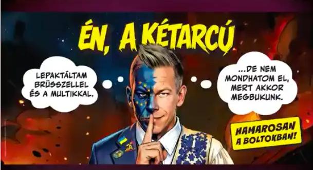 Megbukott a kétarcú propaganda: Az Erste pere után egyből visszahívták a Magyar Péter-ellenes képregényt