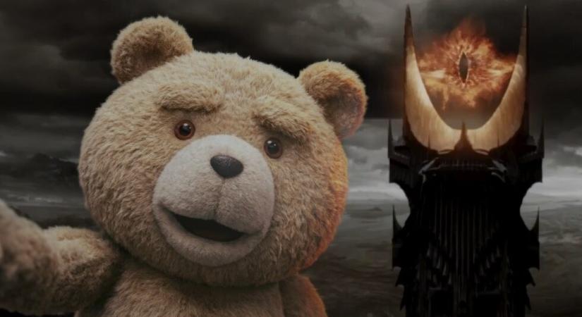 A szószátyár medve, Ted is kikötött a Gyűrűk Urában – videó