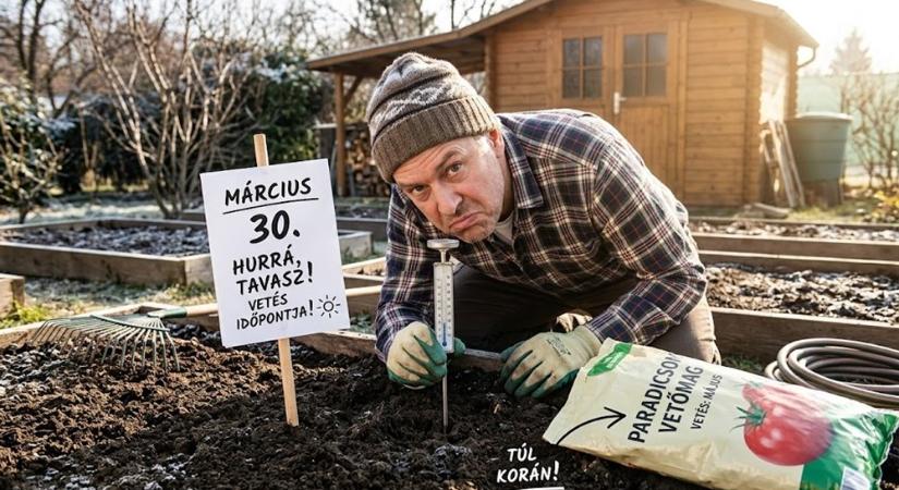 Nem a naptár mondja meg, mikor vess: a talajhőmérő az a kerti eszköz, amin meglepően sok minden múlik