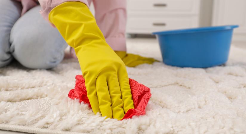 Fújjon borotvahabot a szőnyegre, majd nyissa ki az ablakot – Meglepődik majd az eredményen