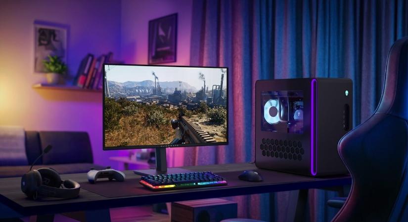 240 Hz-es QD-OLED monitorral erősíti kínálatát az Alienware – A 27 hüvelykes újdonság mindössze 350 dollárba kerül