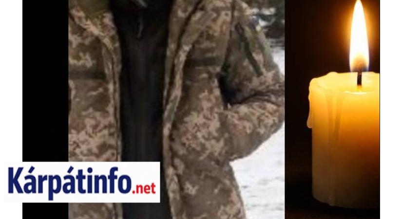 Gyász: 36 éves tiszújlaki katona halt meg a háborúban
