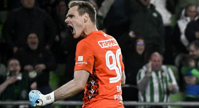 Dibusz megtrollkodta az ETO-t a 11-es thriller után: "Le akartuk fárasztani őket a debreceni túra előtt" - videó