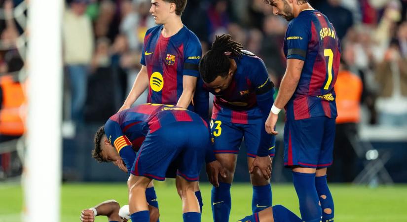 Lamine Yamal súlyos sérülése: a Barcelona sztárja lemaradhat a vb-ről