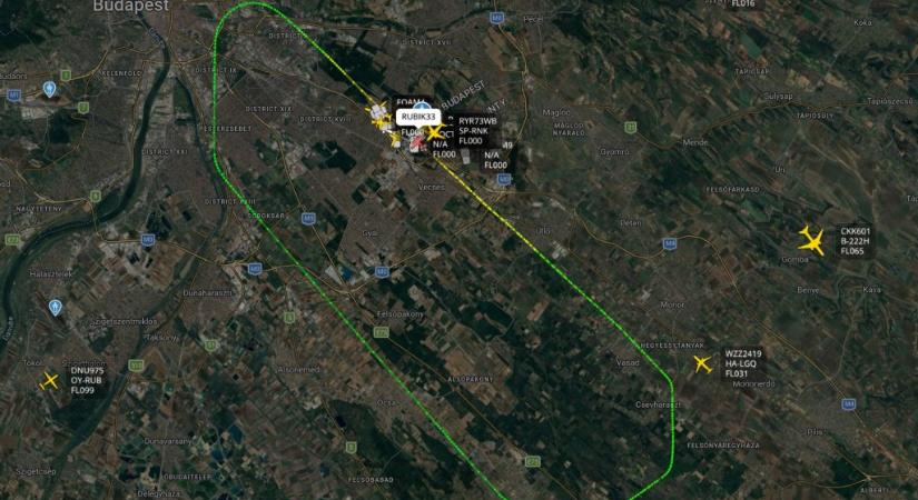 Rögtön a felszállás után visszafordult Budapestre az amerikai nagykövetség repülőgépe