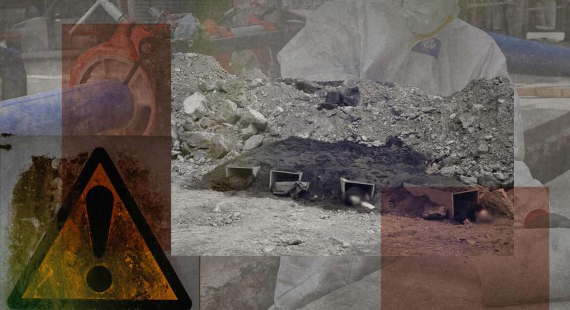Azbeszttartalmú kőzetbe ásták a gyerekeket is egy osztrák határmenti katasztrófavédelmi gyakorlaton