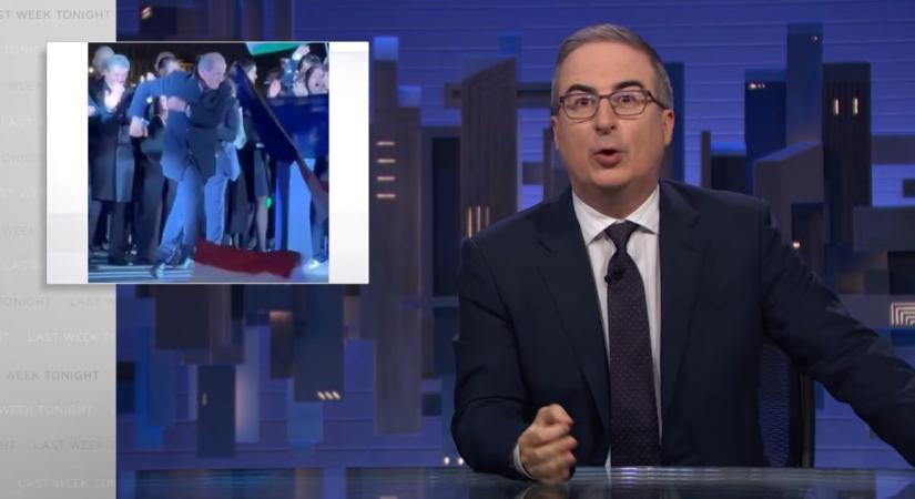 A NER bemutatása után most Hegedűs Zsolt táncára irigykedett John Oliver