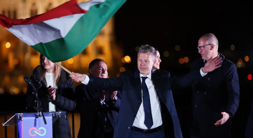 Magyar Péter a választás után elért az internet csúcsára is