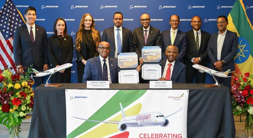 Bővíti flottáját az Ethiopian Airlines, 6 újabb Dreamliner érkezik légitársasághoz