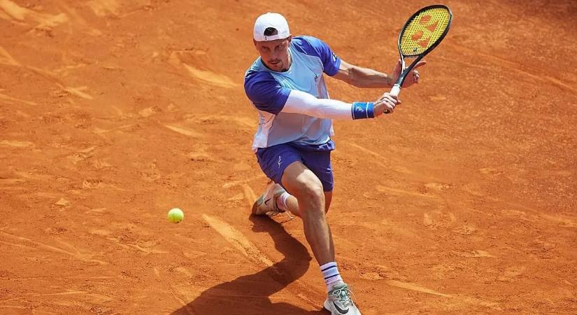 Tenisz: Fucsovics Márton az első fordulóban búcsúzott Madridban