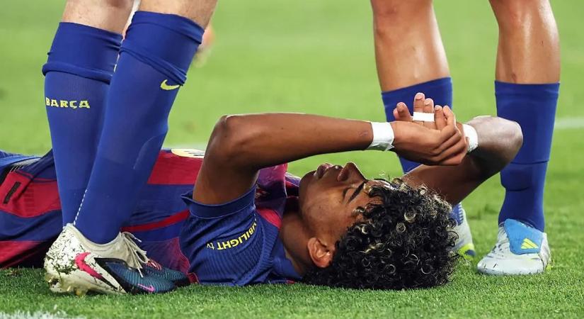 Lamine Yamal idénye véget ért, a vb-n tér vissza – hivatalos