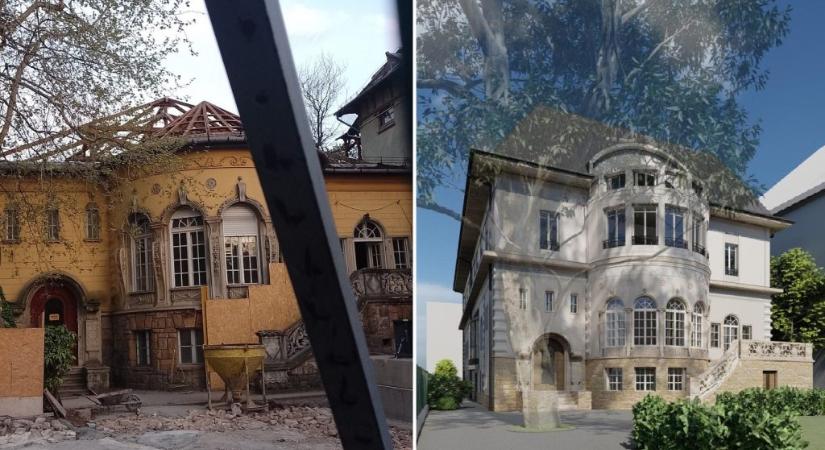 Elindult a Városligethez közeli védett Ádám-villa átépítése, amit korábban új szinttel akartak megfejelni