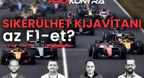 ProKontra: Sikerülhet kijavítani az F1-et?