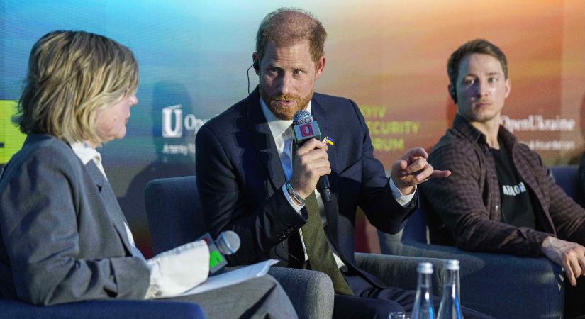 Kijevből üzent a világ felé Harry herceg