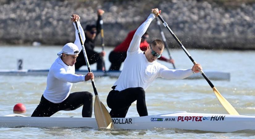 Mesterien kerekedett a rossz előjelek fölé a világbajnoki bronzérmes paksi kenupáros