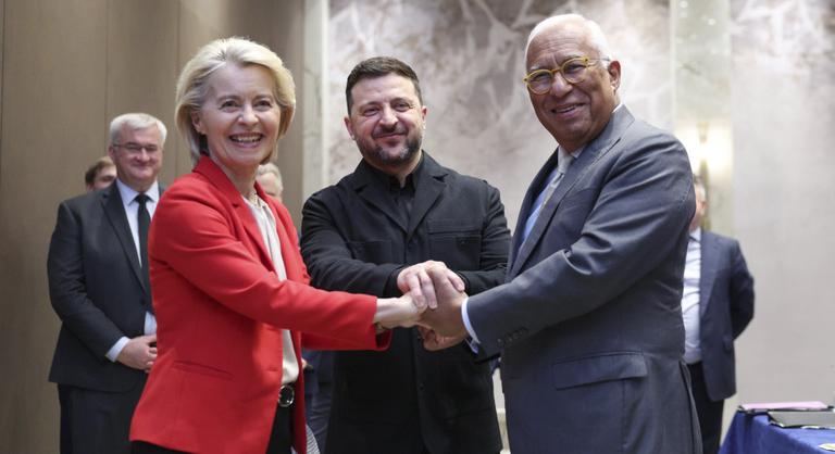 Ursula von der Leyen: Ez egy jó nap Ukrajnának és Európának