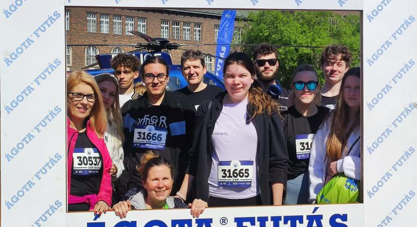 Varga Róbert, a Corvin diákja lett az ötödik az Ágota Futáson