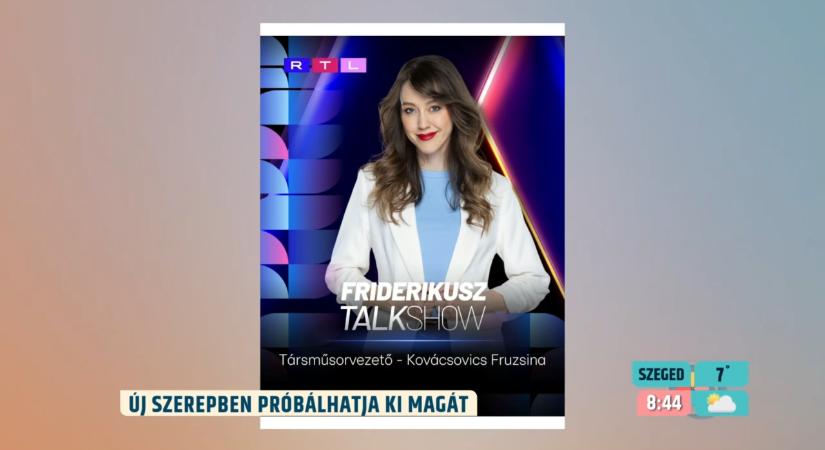 "Minden poénomon nevetett" – így élte meg Kovácsovics Fruzsi a Friderikusz Sándorral való munkát