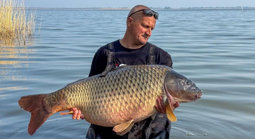 Irgalmatlan izomtömeget emelt ki a Tisza-tóból a horgász