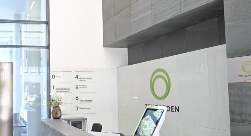 Teljes bérbeadottságot ért el a ZenGarden irodaház