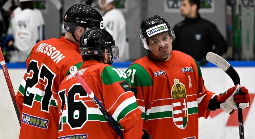 A magyar hokiválogatott nem tudta megszorítani a világ egyik legjobb csapatát