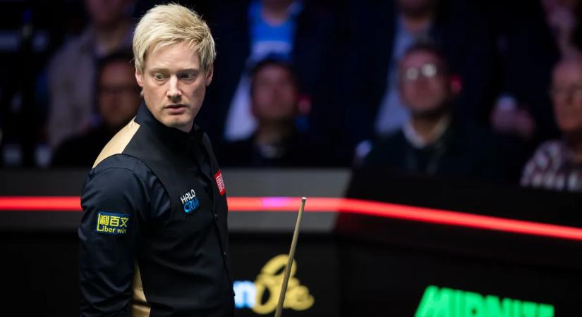 Szorosan indult, de továbbment az első körből a korábbi világelső Neil Robertson a sznúker vb-n