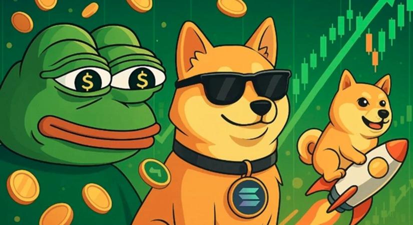 Mémcoin rali: 20%-os ugrás, de még messze a fordulat