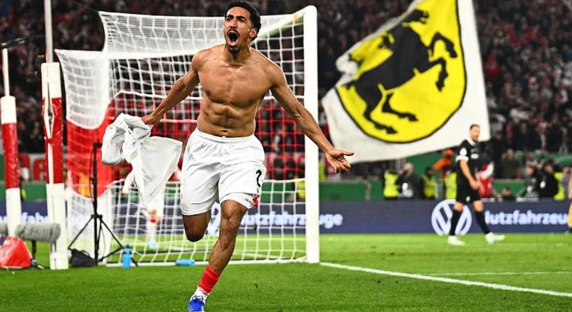 Tiago Tomas csodagóllal lőtte a Német Kupa döntőjébe a Stuttgartot