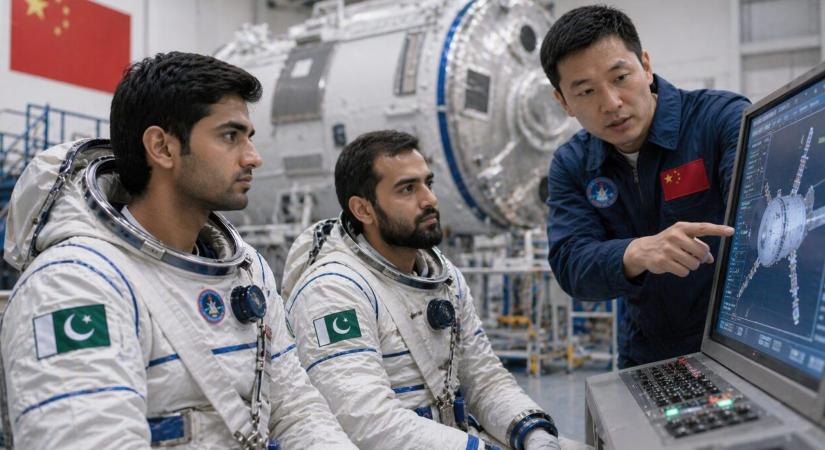 Pakisztáni űrhajósokat képeznek ki a kínai űrprogramban