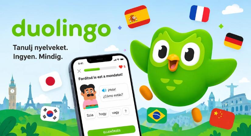 Szintet lépett a Duolingo: Mostantól ingyen adják a munkavállaláshoz szükséges nyelvtudást