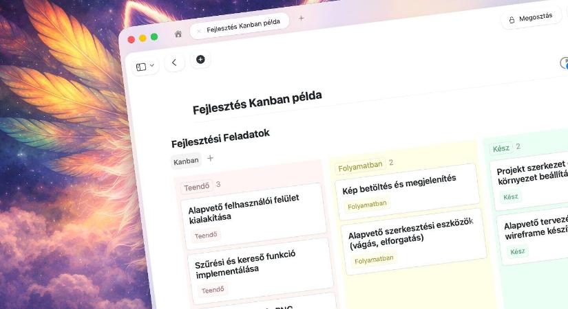 Mermaid Diagram és Kanban használata a Craftban