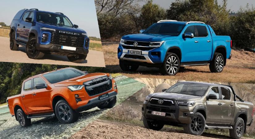 Pickupot vennél újonnan? Mutatjuk, hogy mit tudnak, és mennyiért!