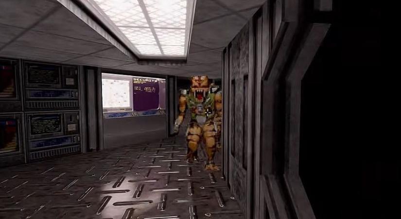Videón a Duke Nukem 3D új, sugárkövetéses frissítése