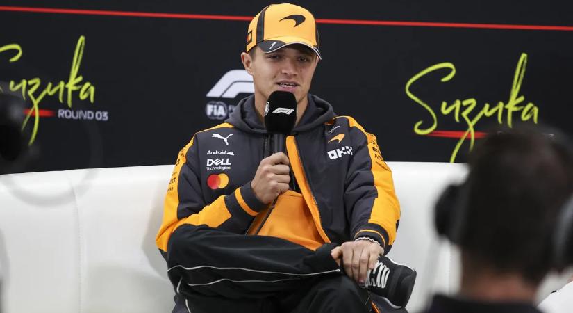 „Ne válaszolj!” – döbbenetes jelenet, telefonon szóltak rá Lando Norrisra interjú közben