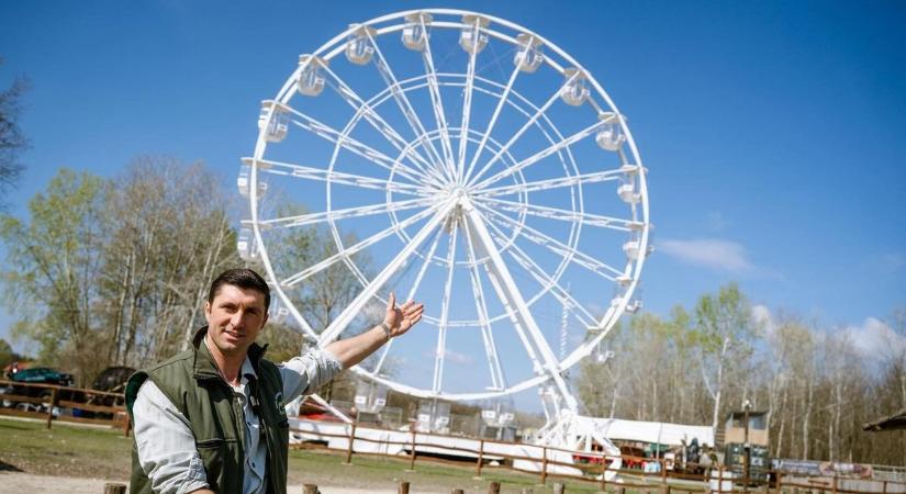 Óriáskerék, hullámvasút, látványos motoros show és új állatok gazdagítják a Richter Safari Parkot