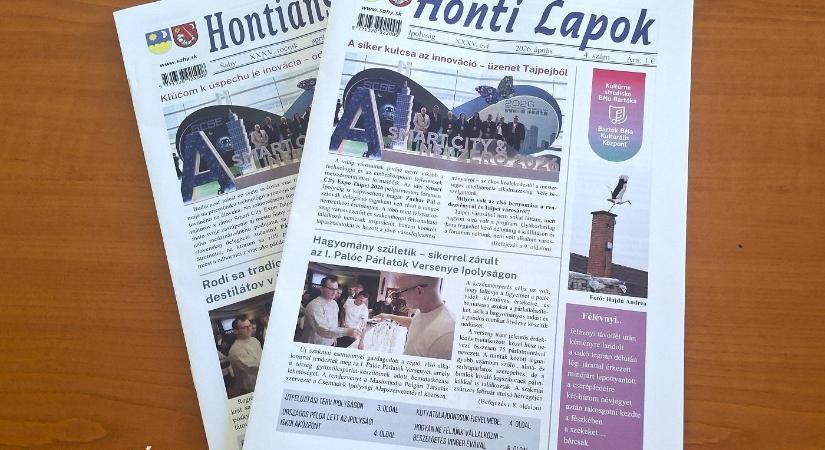 Fejlesztésekről, kulturális és sporteseményekről is olvashatnak a Honti Lapokban