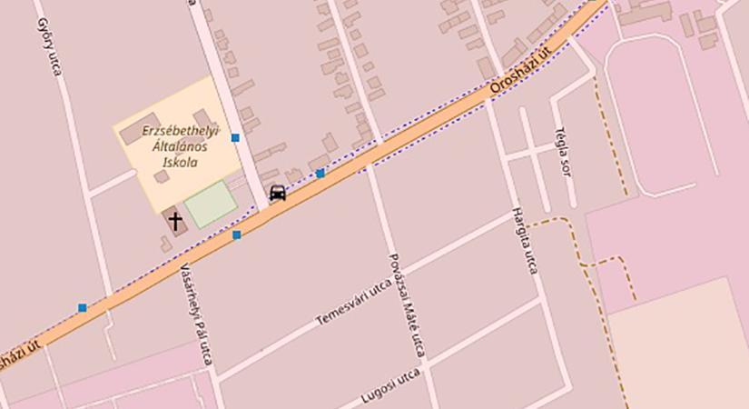 Egy kisteherautó és egy személyautó ütközött Békéscsabán