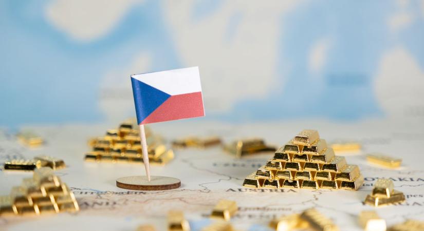 Szép csendben halmozza az aranyat Csehország: hat év alatt tízszeresére nőtt a tartalék – a magyar szint a cél