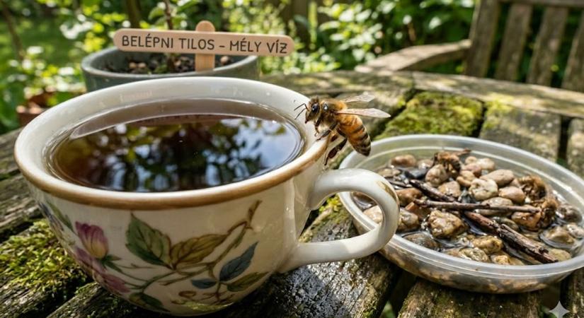 Nem csak etetni kell a méheket: egy jól kialakított itató többet számíthat, mint hinnéd