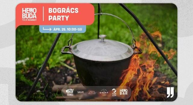 Bogrács, DJ és ízorgia! - ezt nem hagyhatod ki hétvégén Budán